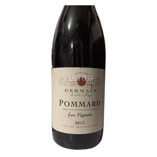 Burgundi Pommard Premier Cru Isabelle et Philippe Germain Les Vignots 2013