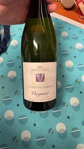 Alpen en Rhônevallei Rhodanische Heuvels Domaine Georges Vernay Le Pied de Samson 2022