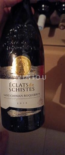 Languedoc Ospecificerad Cave de Roquebrun Éclats de Schistes 2016