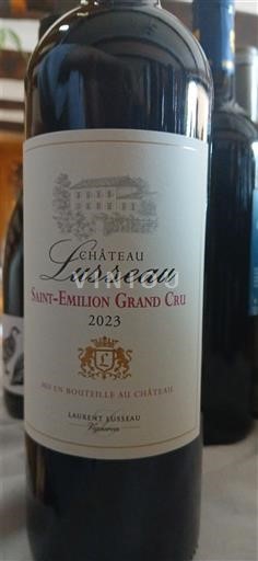 Bordeaux Saint-Émilion Grand Cru Grand Cru Château Lusseau 2023