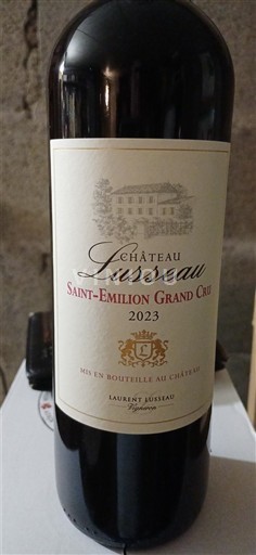 Bordeaux Saint-Émilion Grand Cru Grand Cru Château Lusseau 2023