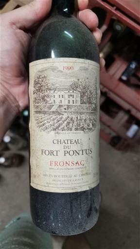 Bordeaux Fronsac Château Fort Pontus 1990