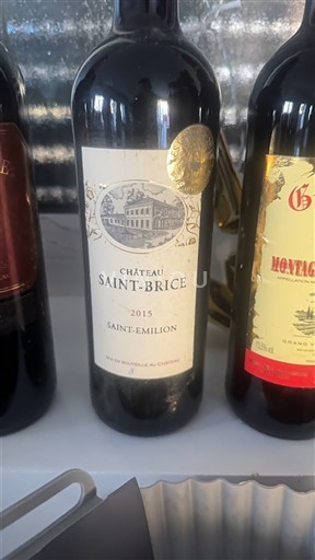 Wijnen Rouge sec Château Saint-Brice 2015 Frankrijk Bordeaux Saint-Émilion AOC