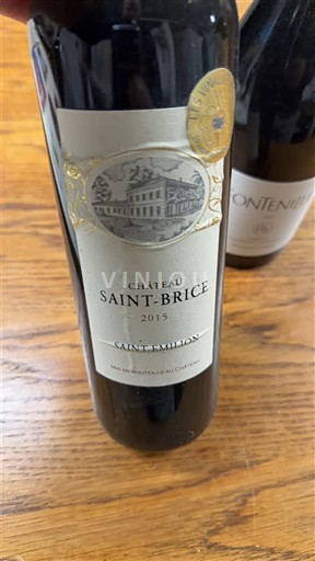 Bordeaux Saint-Émilion Château Saint-Brice 2015