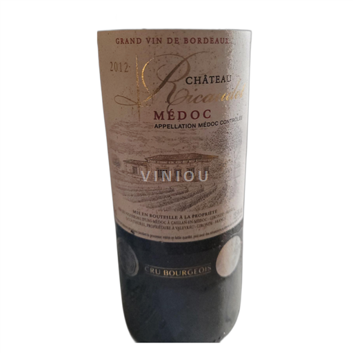 Bordeaux Médoc Château Ricardelle 2012