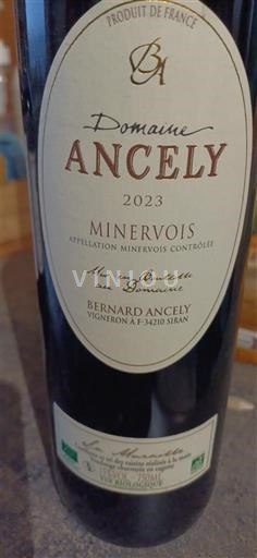 Langvedok Minervois Domaine Ancely 2023