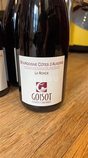 Bourgogne Bourgogne Côtes d'Auxerre Goisot La Ronce 2019