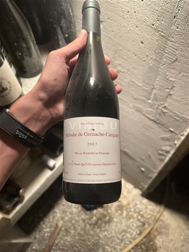 Langvedok Ni doloceno E.A.R.L. Serge Byl & Fils Mélodie de Grenache-Carignan 2007