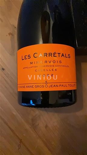 Langvedok Minervois Domaine Anne Gros & Jean-Paul Tollot Les Carrétals 2022