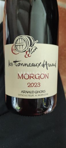 Beaujolais Morgon Les Tonneaux Arnaud 2023