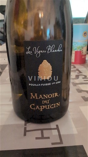 Bourgogne Pouilly-fuissé Premier Cru Manoir du Capucin Les Vignes Blanches 2020