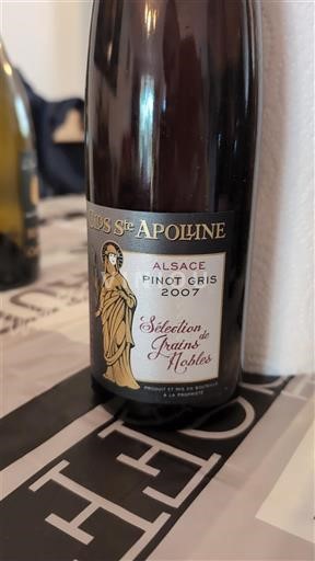 Alsace Clos Ste Apolline 2007