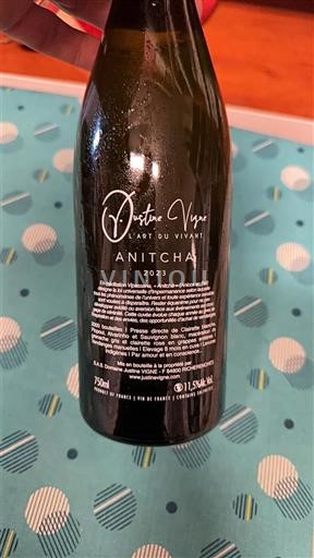 Thung lũng Rhône Clairette-de-die Domaine Justine VIGNE Anitcha 2023
