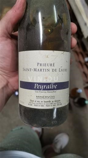 Langvedok Minervois Prieuré Saint-Martin de Laure Peyralbe 2002