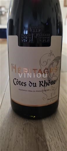 Údolí Rhôny Côtes-du-Rhône Ogier Héritages 2024