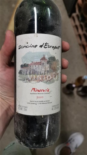 Langvedok Minervois Domaine Escapat 2009