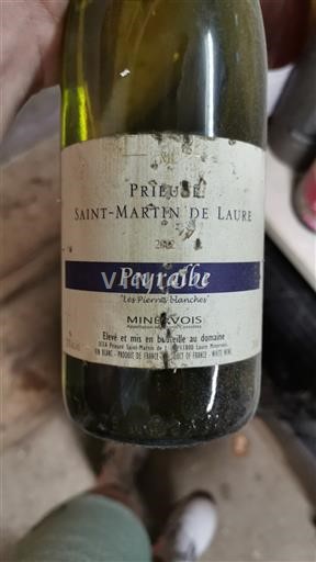 Langvedok Minervois Prieure Saint-Martin de Laure Peyratbe Les Pierres Blanches 2002