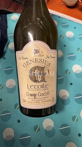 Jura L'Étoile Domaine Geneletti Genesius 2004