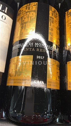 Toscana Brunello di Montalcino Gaja Pieve Santa Restituta 2017