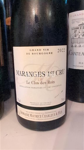 Borgoña No especificado Premier Cru Domaine Maurice Charleux & Fils Le Clos des Rois 2022