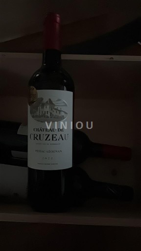 Bordeaux Pessac-Léognan Château Cruzeau 2022