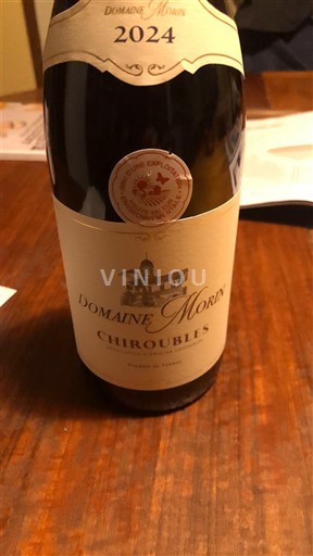 Beaujolais Chiroubles Domaine Morin 2024