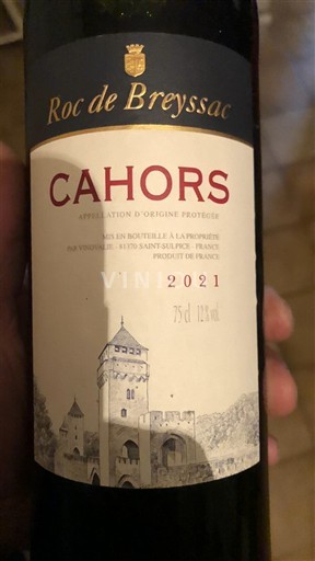 Sydvestfrankrig Cahors Roc de Breyssac 2021