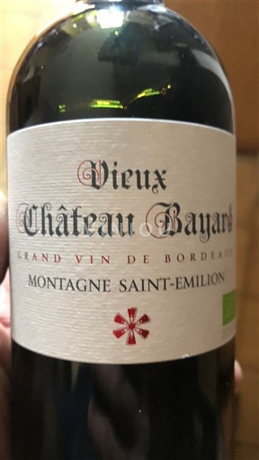Bordeaux Montagne Saint-Émilion Château Vieux Bayard 2023