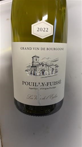 Borgogna Pouilly-fuissé Les Vignes de l'Église 2022