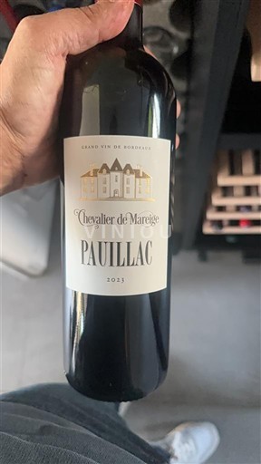 Bordeaux Pauillac Chevalier de Mareilje 2023
