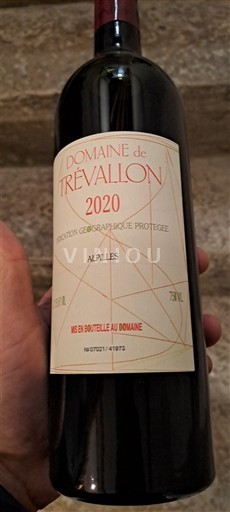 Alpes và các vùng Rhodanien Alpilles Domaine Trévallon 2020