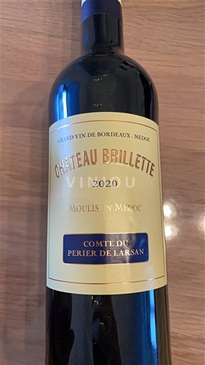 Bordeaux Moulis-en-Médoc Château Brillette 2020