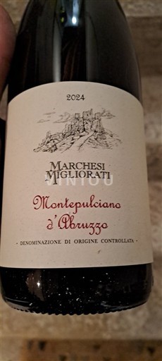 Abruzzo Montepulciano d'Abruzzo Marchesi Migliorati 2024