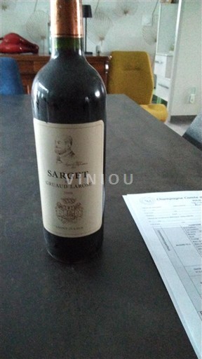 Bordeaux Saint-Julien Château Gruaud Larose Sarget 2008