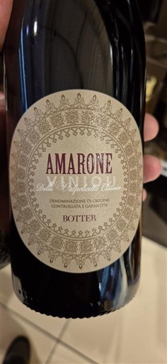 Vénétie Amarone della Valpolicella Botter Không niên vụ