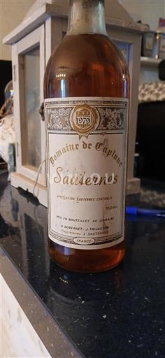 Bordeaux Sauternes Domaine Caplane 1979