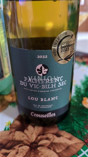 Zuidwest-Frankrijk Niet gespecificeerd Crouseilles Lou Blanc 2022