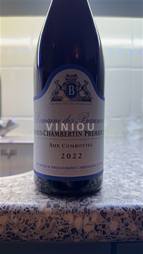 Bourgondië Gevrey-Chambertin Premier Cru Domaine Des Beaumont Aux Combottes 2022