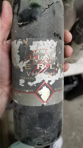 Langvedok Ni doloceno Domaine La Louvière Merlot Vieilli en Barrique Neleten.