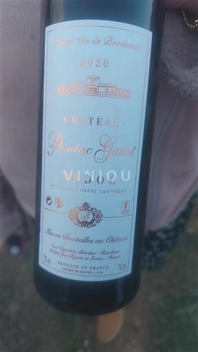 Bordeaux Médoc Château Pontey-Guyot 2020