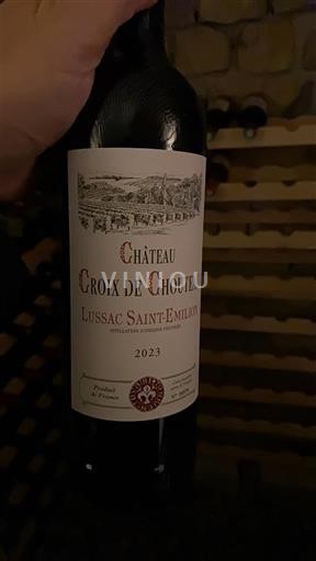 Bordeaux Lussac-saint-émilion Château Croix de Chouteau 2023