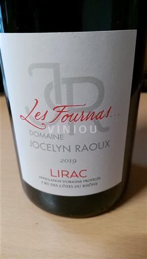 Thung lũng Rhône Lirac Domaine Jocelyn Raoux Les Fournas 2019