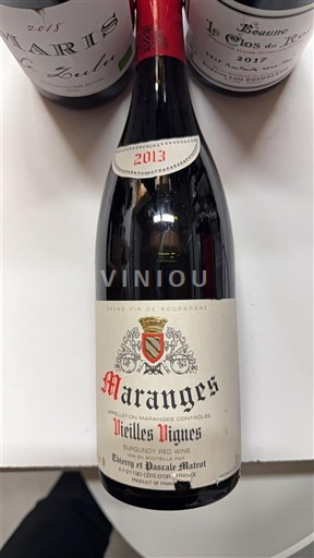 Bourgondië Maranges Domaine Matrot Vieilles Vignes 2013