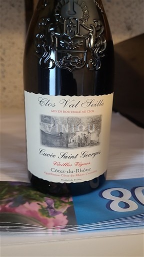 Rhône Valley Côtes du Rhône Clos Val Seille Saint Georges Vieilles Vignes Non-Vintage