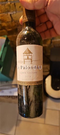 Sudoeste Comté tolosano Le Palombier 2016