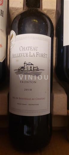 Sydvestfrankrig Fronton Château Bellevue La Forêt 2010