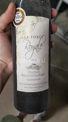 Sud-Ovest Fronton Château Bellevue La Forêt La Forêt Royale 2011