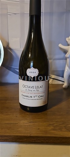 Vin Blanc sec Octave Lelat 2024 France Bourgogne AOC Premier Cru