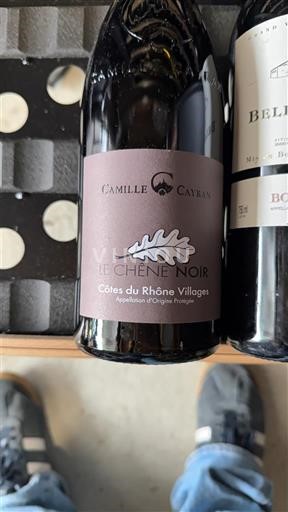 Valle del Ródano Côtes del Ródano Pueblos Camille Cayran Le Chêne Noir 2021