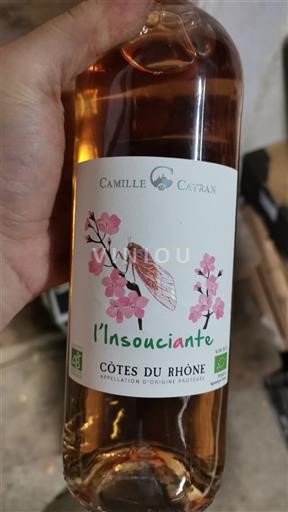 Údolí Rhôny Côtes-du-Rhône Camille Cayran l'Insouciante 2022